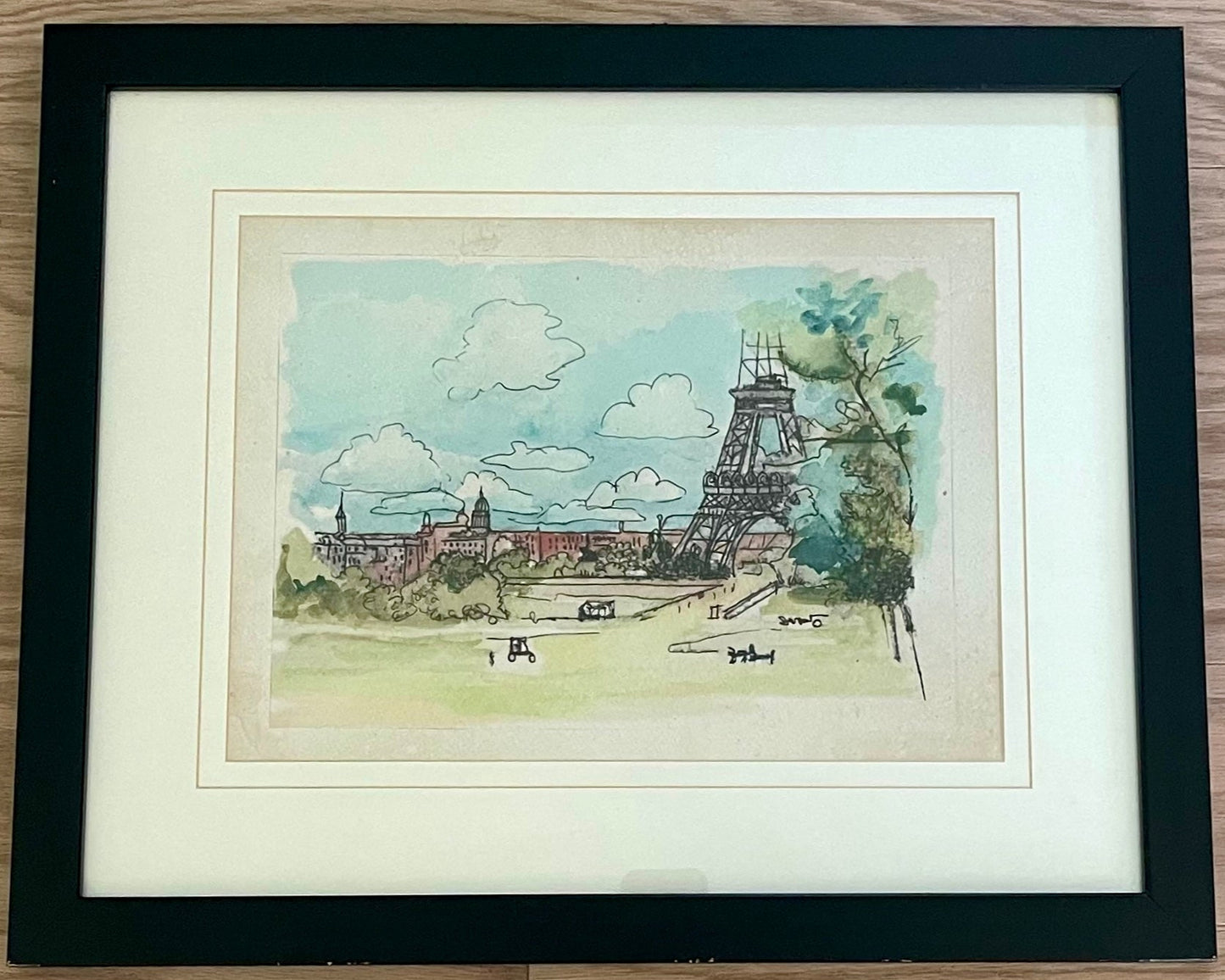 My Travel Through Paris Artwork