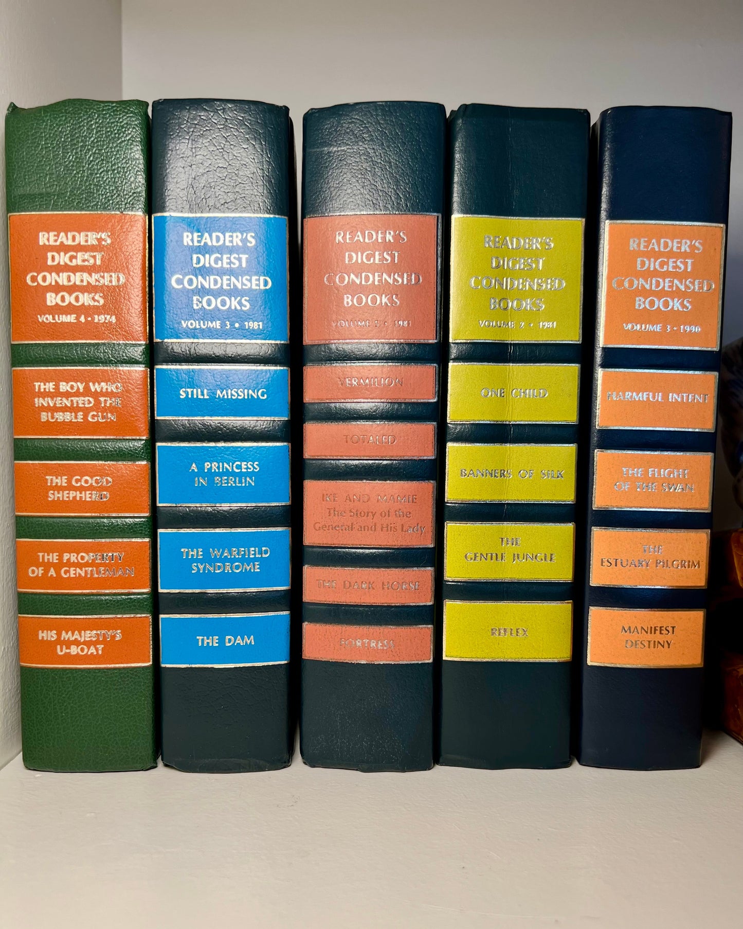 Readers Digest Book (Blue)