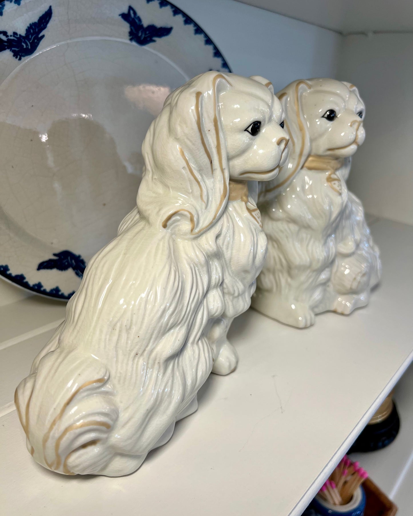 Pair Staffordshire Dogs