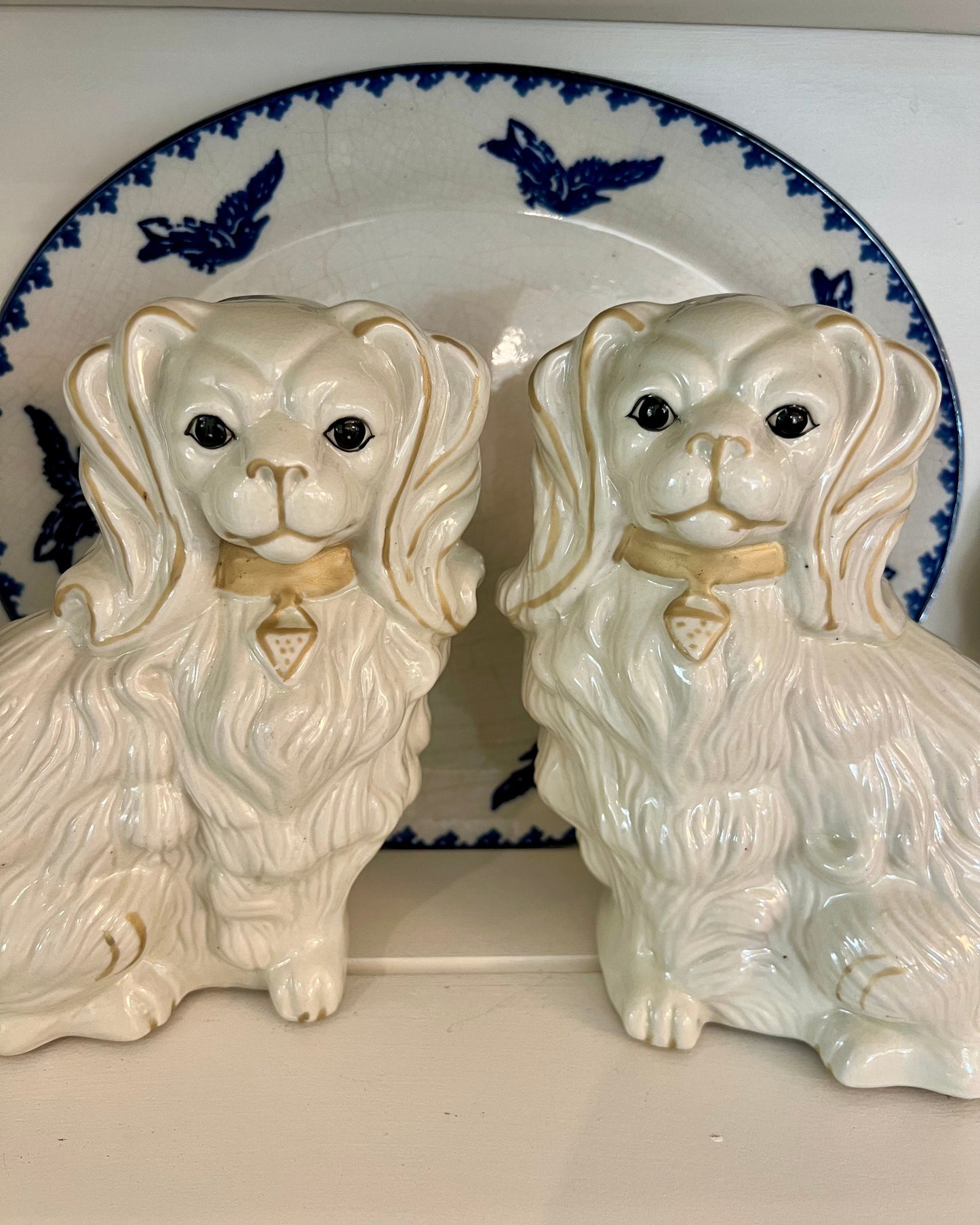 Pair Staffordshire Dogs