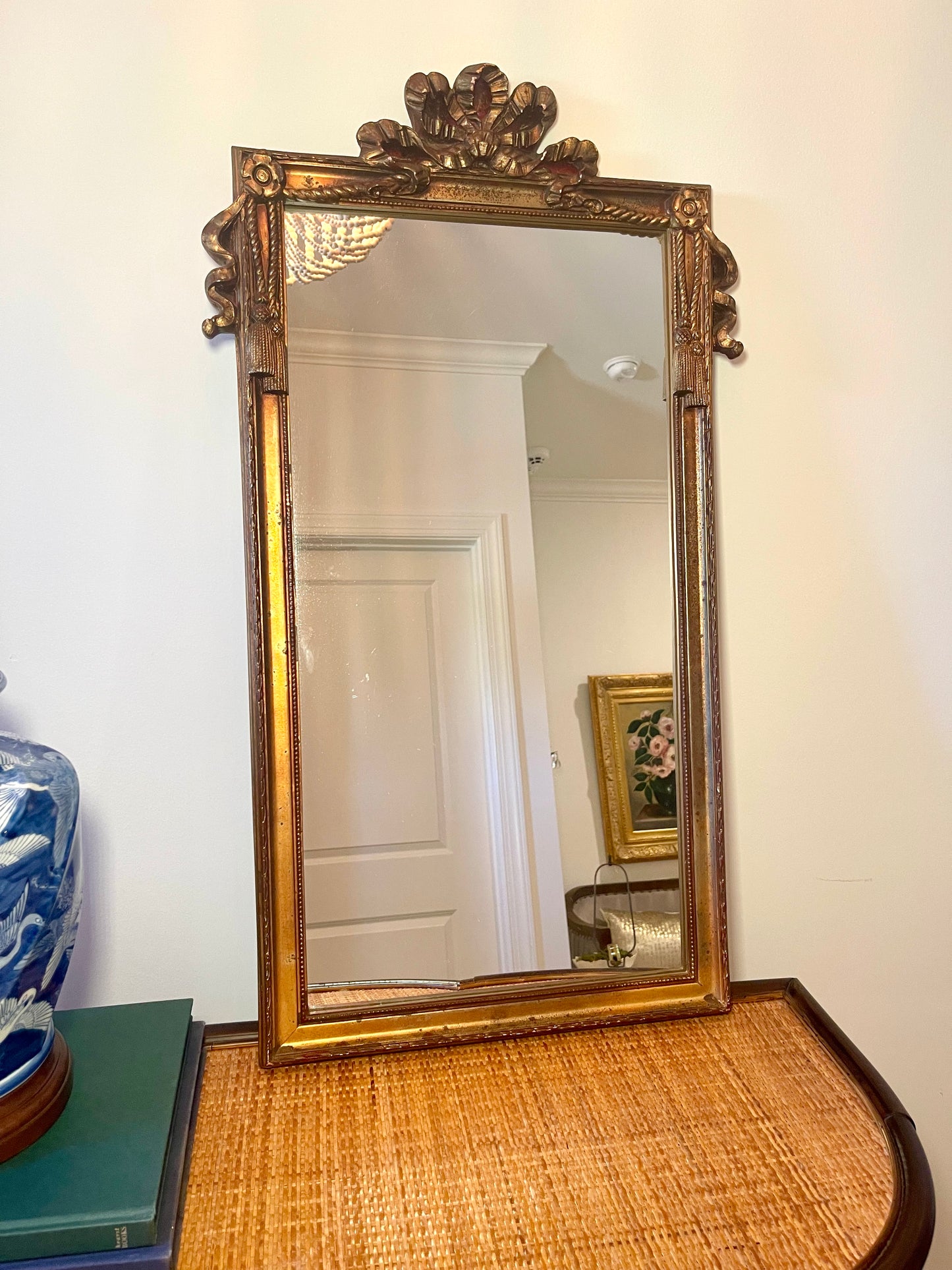 Gold French Style Mirror