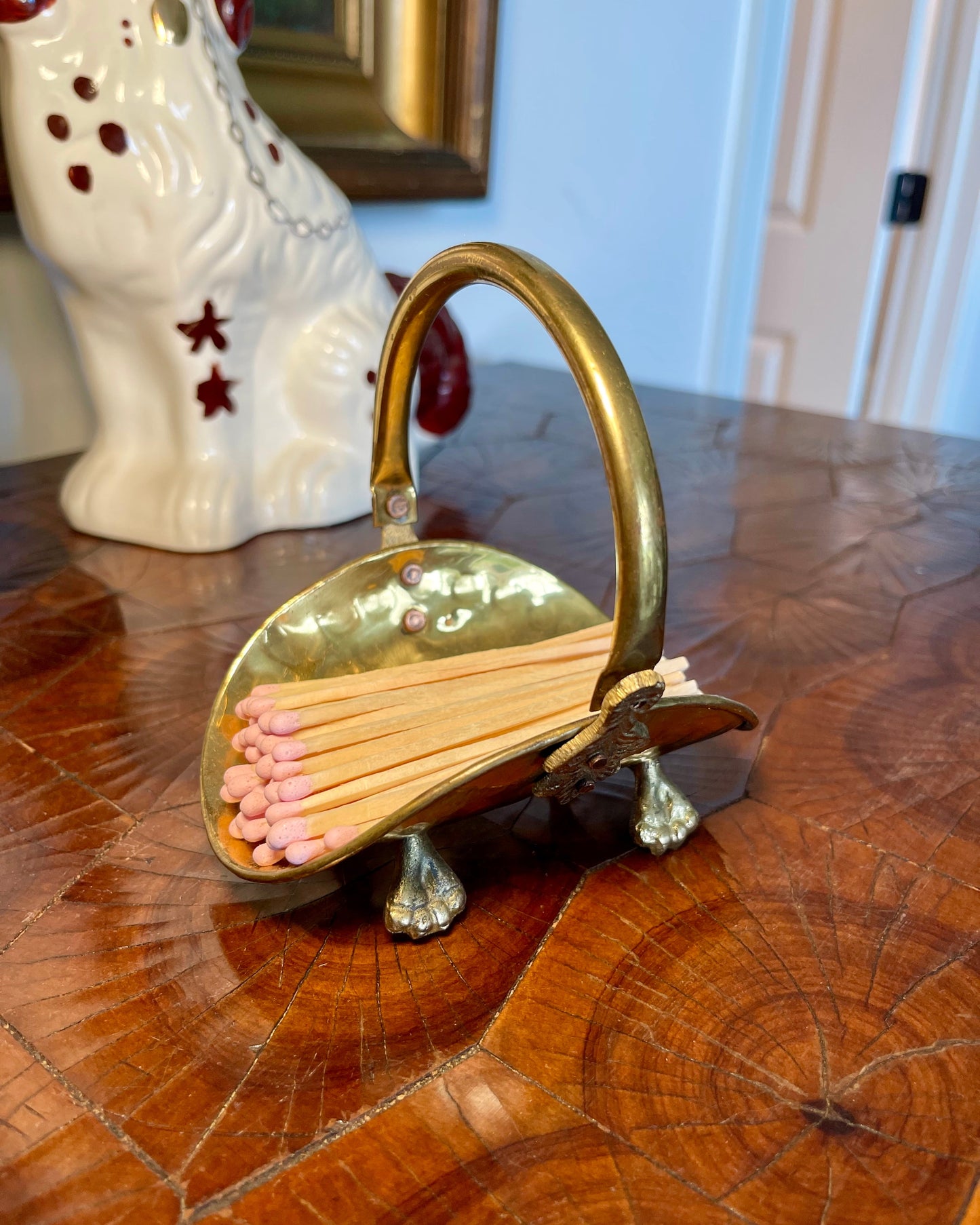 Brass Matchstick Holder
