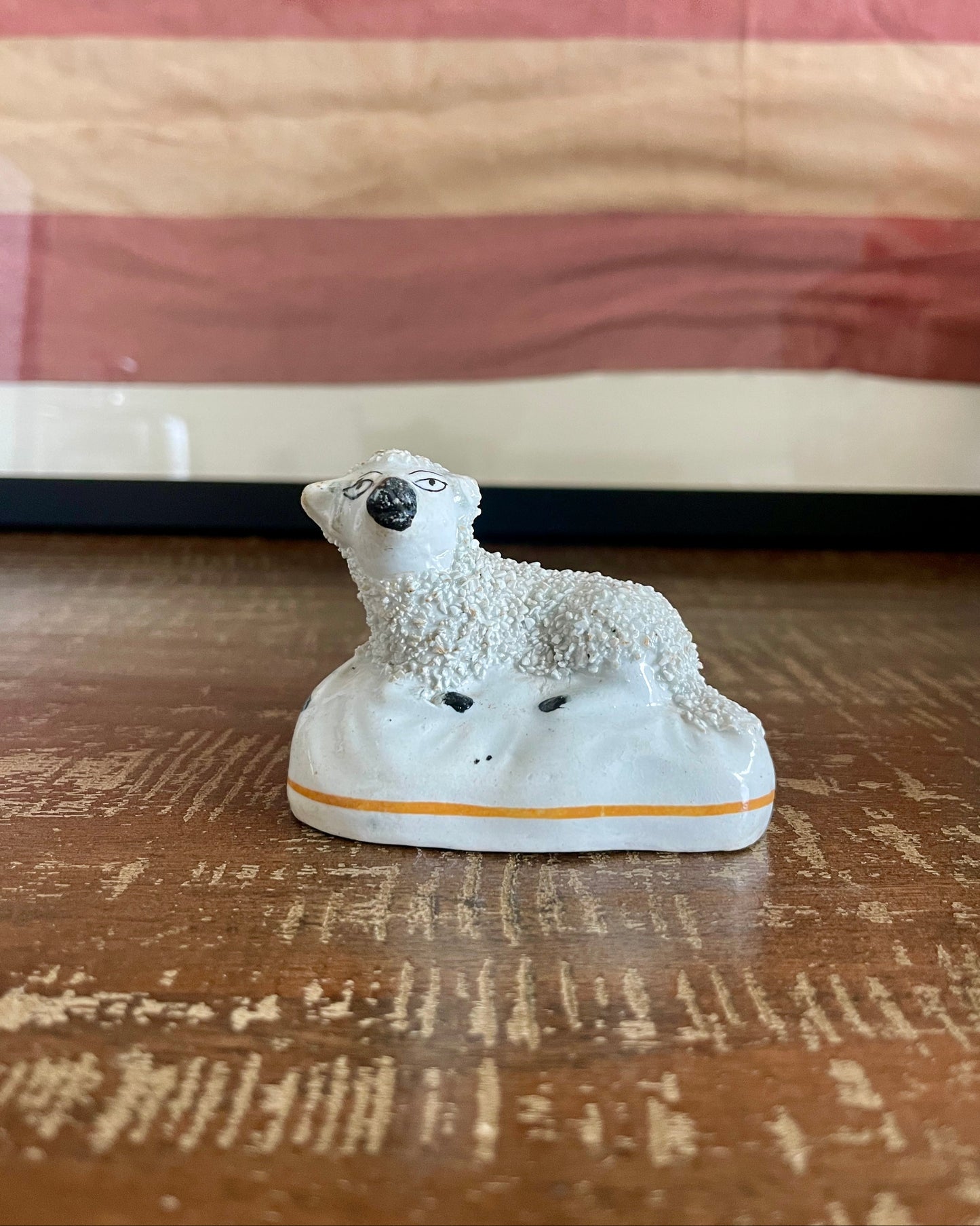 Antique Staffordshire Sheep