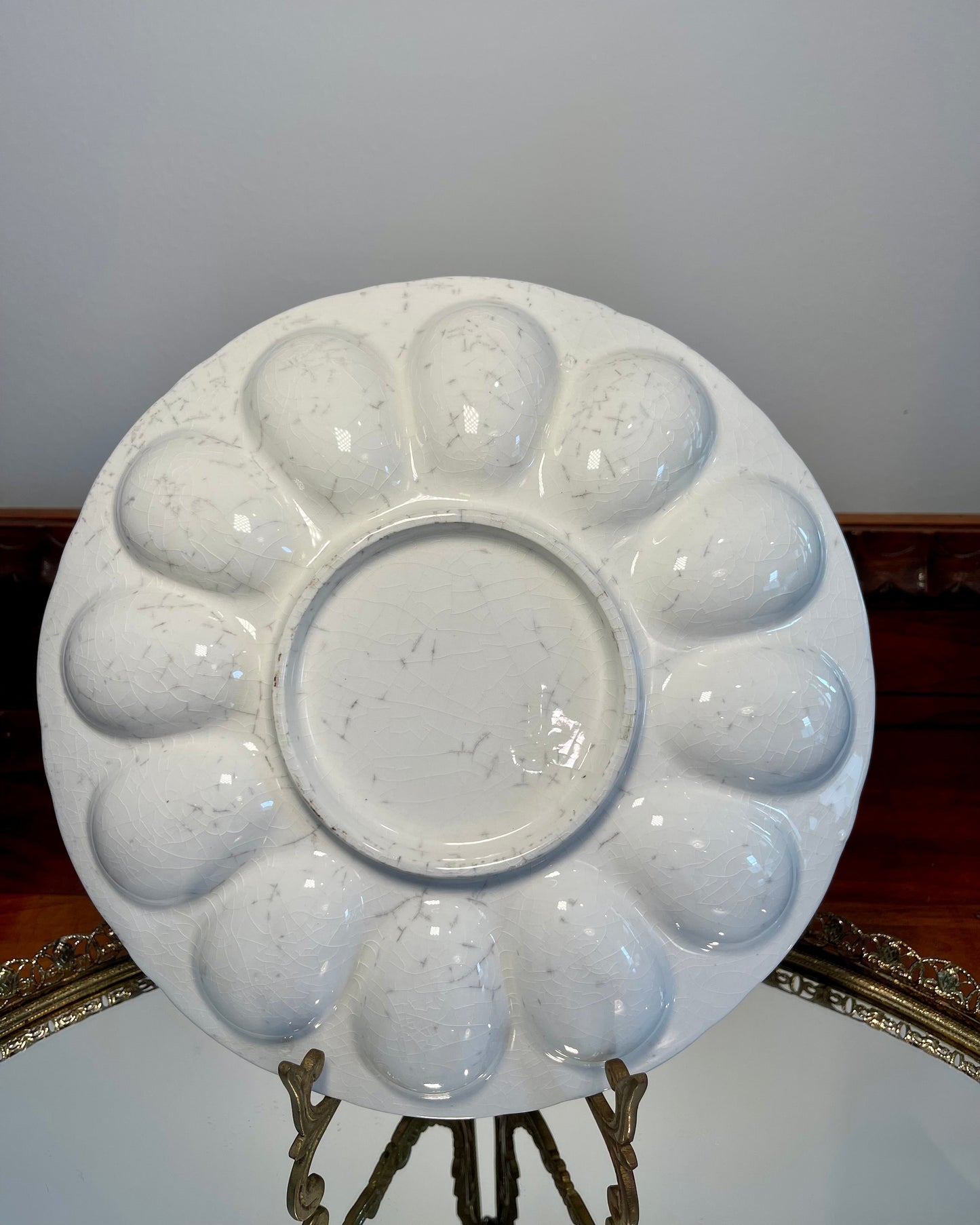 Vintage Deviled Egg Plate