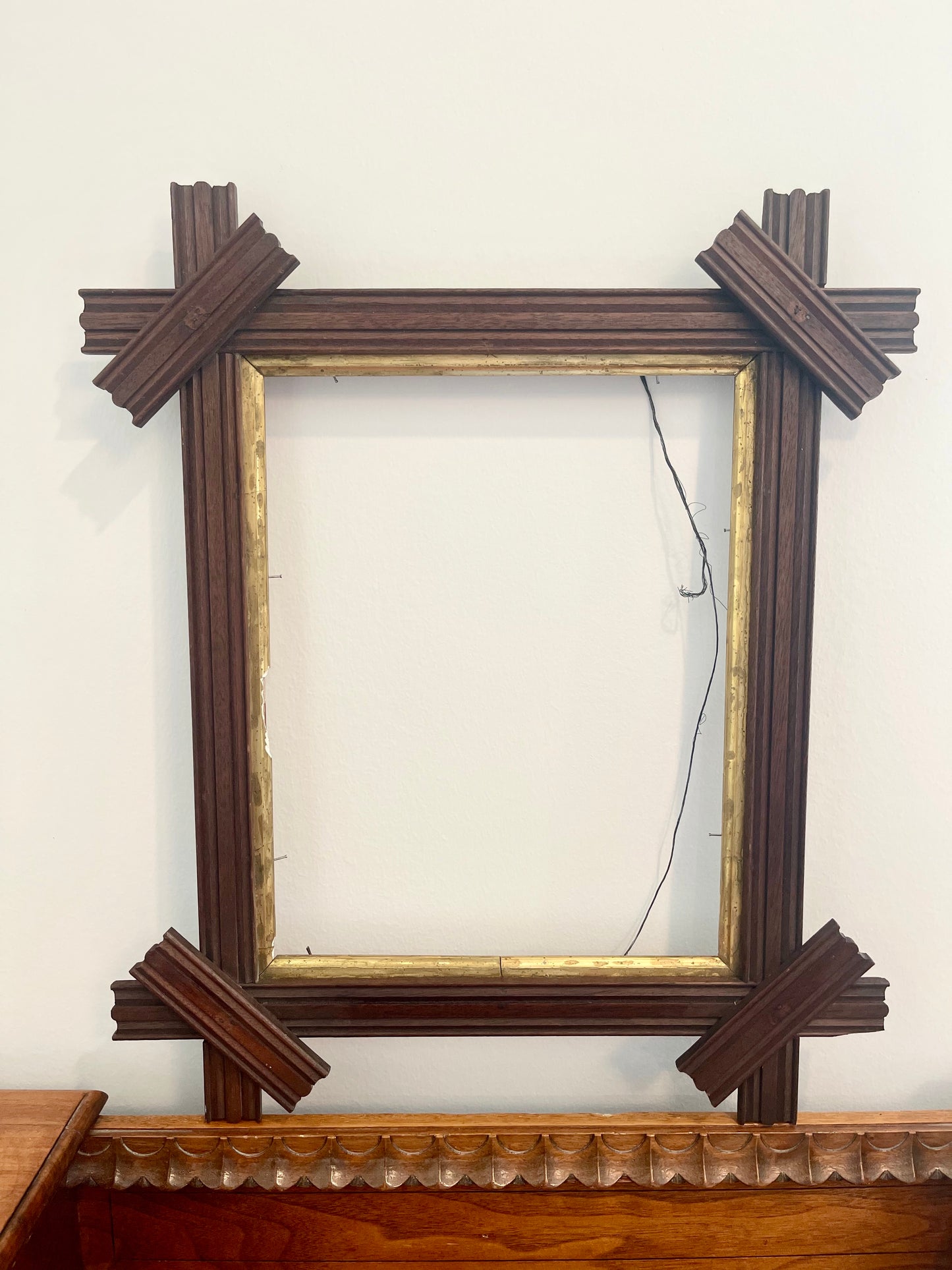 Antique Victorian Wooden Frame
