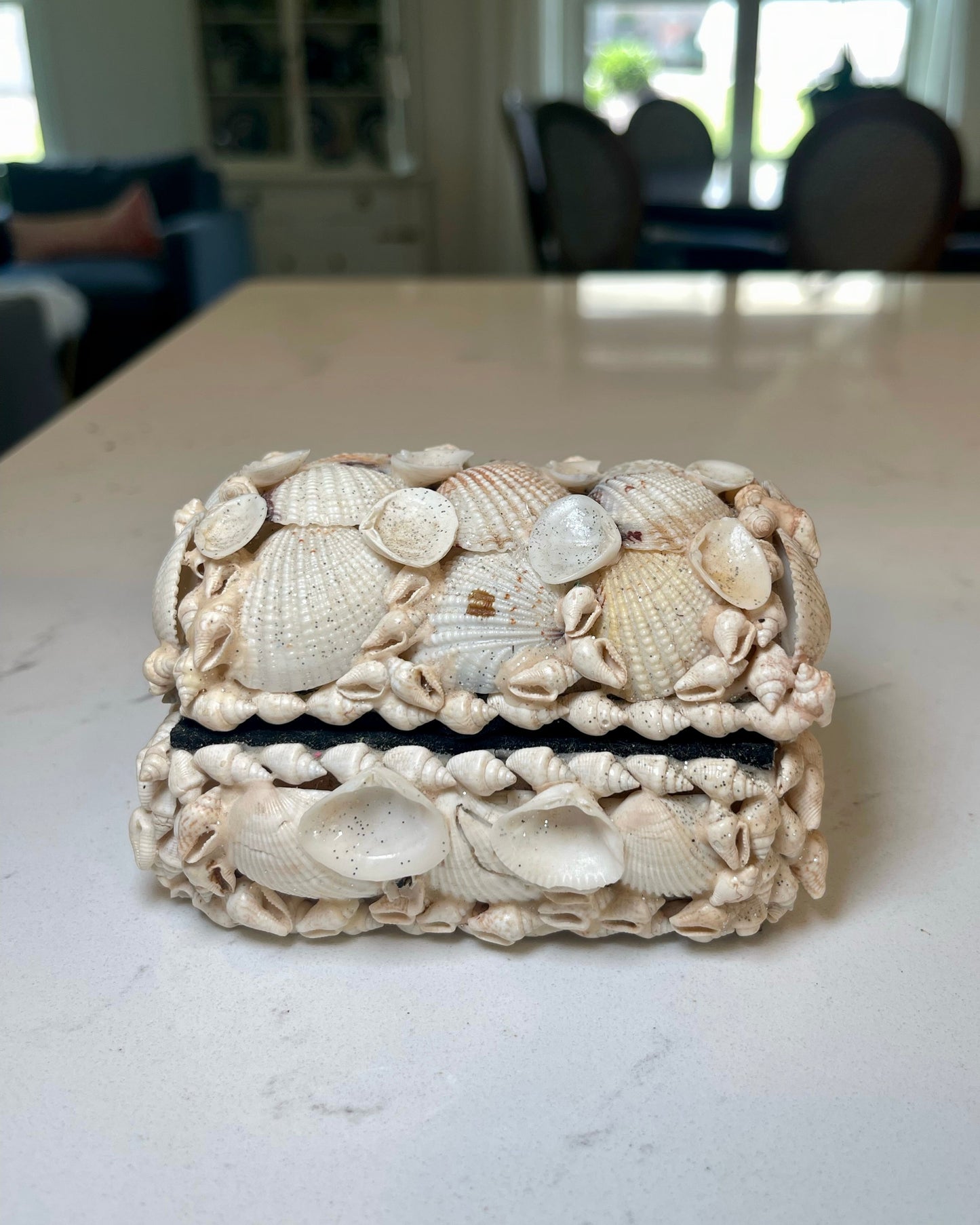 Small Shell Trinket Box