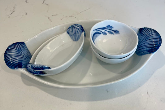 Artland Ocean Blue Bowl Set