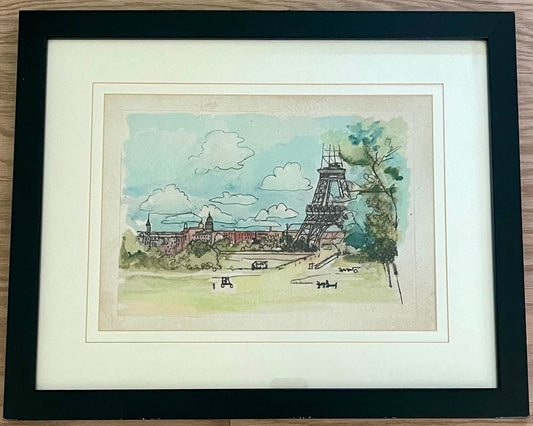 My Travel Through Paris Artwork