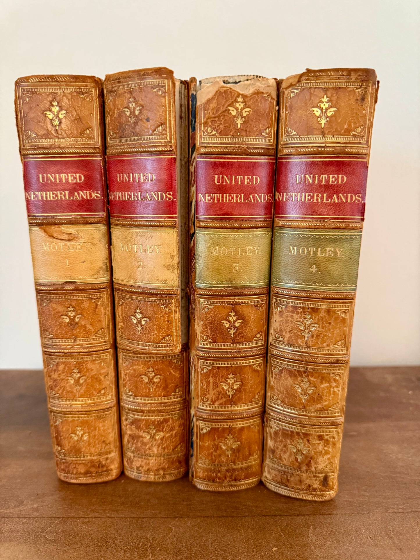 Set of four United Netherlands Books