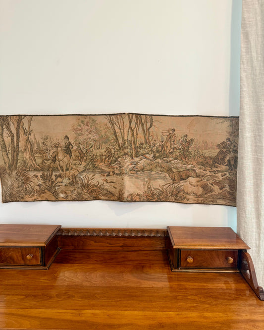 Vintage Hunting Tapestry