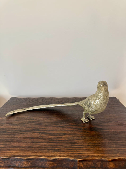 Vintage Metal Pheasant