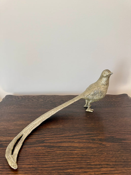 Vintage Metal Pheasant