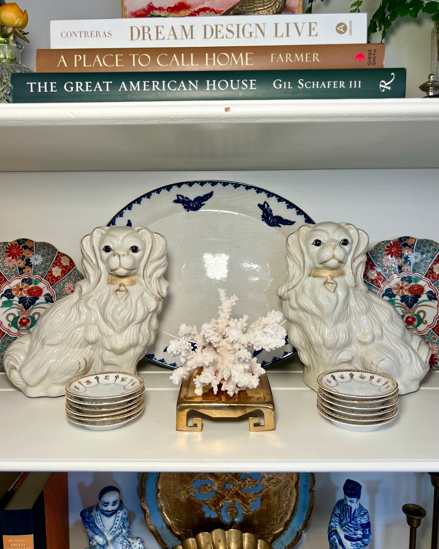 Pair Staffordshire Dogs