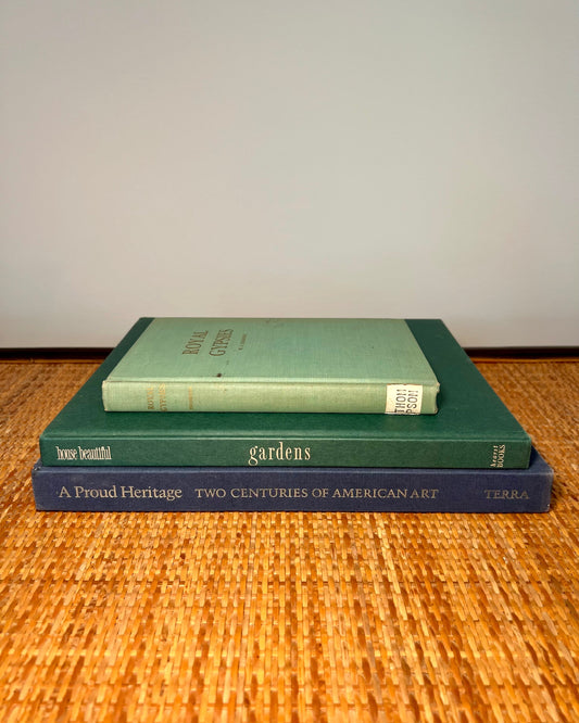 Blue Coffee Table Book