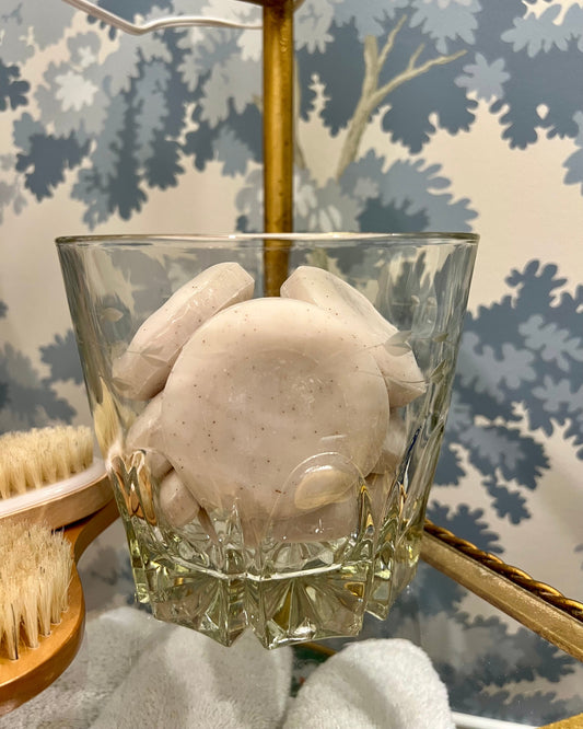 Etched Glass Punch Bowl