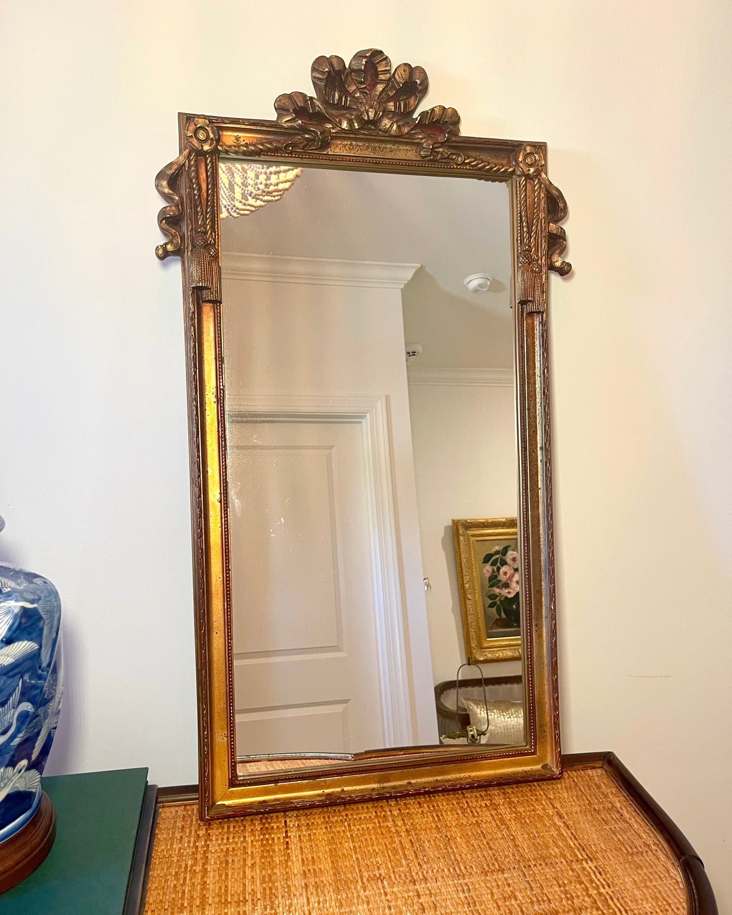 Gold French Style Mirror