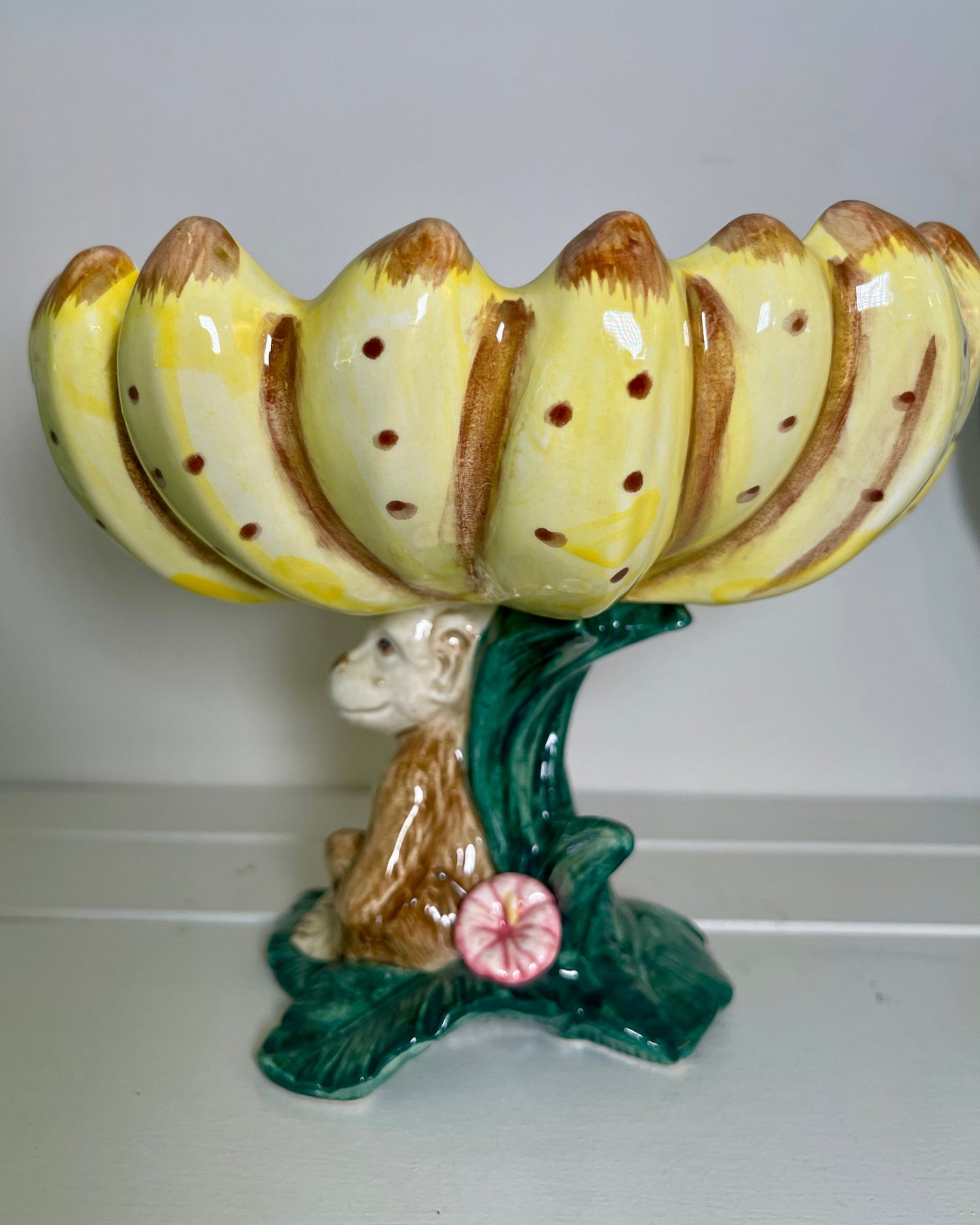 Vintage Fitz & Floyd Monkey & Banana Compote