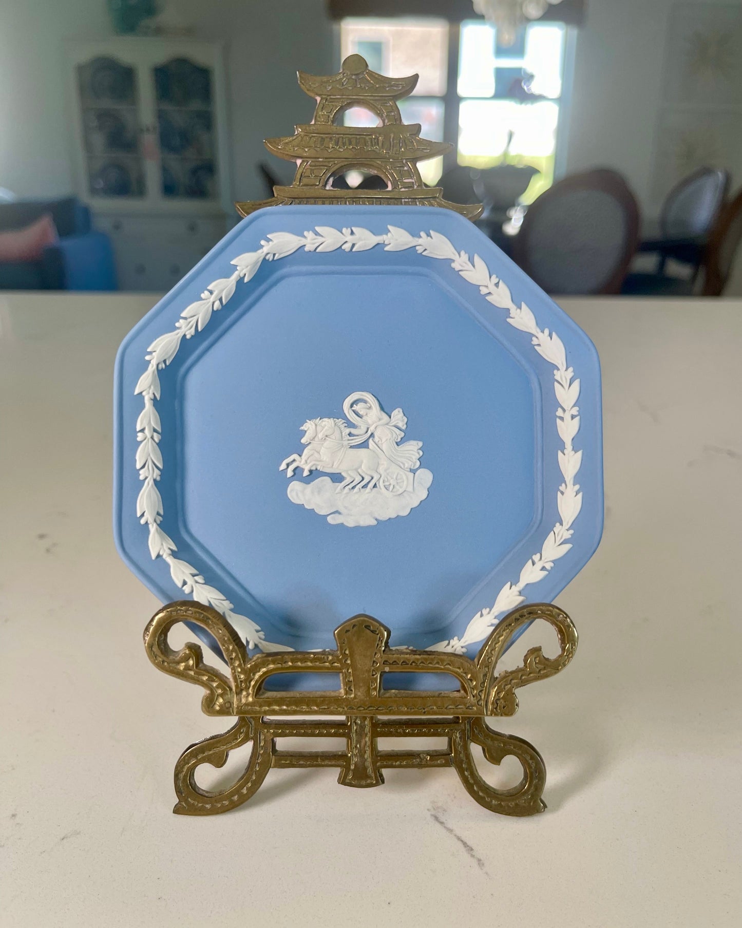 Octagonal Wedgwood Trinket Dish